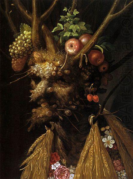 The Four Seasons in one Head, Giuseppe Arcimboldo
